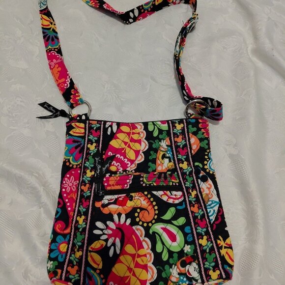 Vera Bradley Disney Parks Midnight Mickey Hipster Crossbody Bag Multicolor - Picture 1 of 12